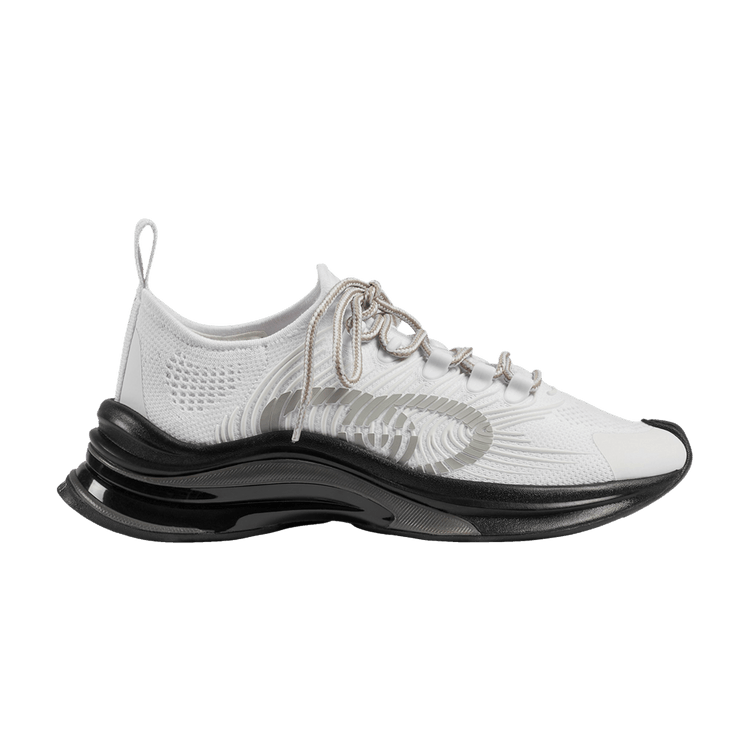 Gucci Wmns Run Sneaker 'White Grey Black'