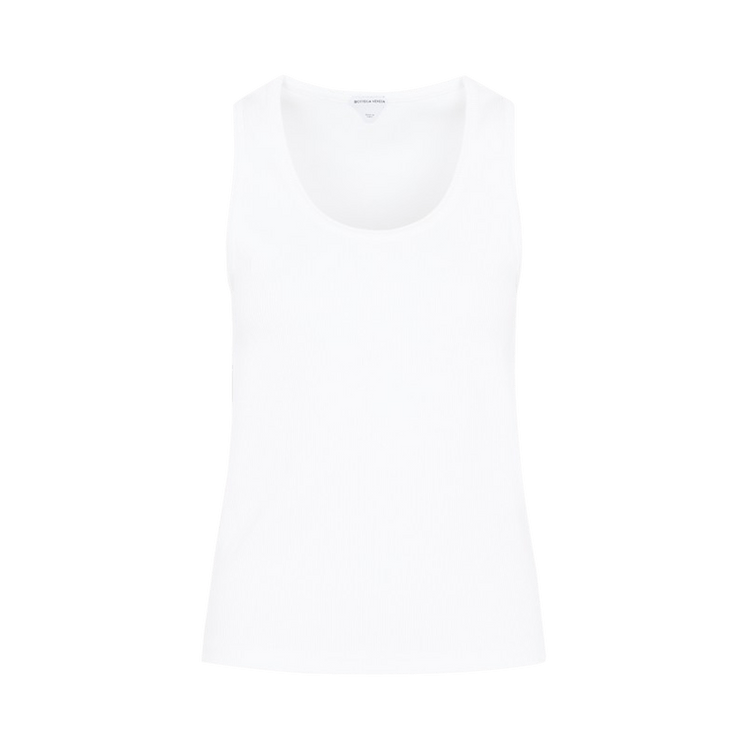 Bottega Veneta Tank Top 'Chalk'