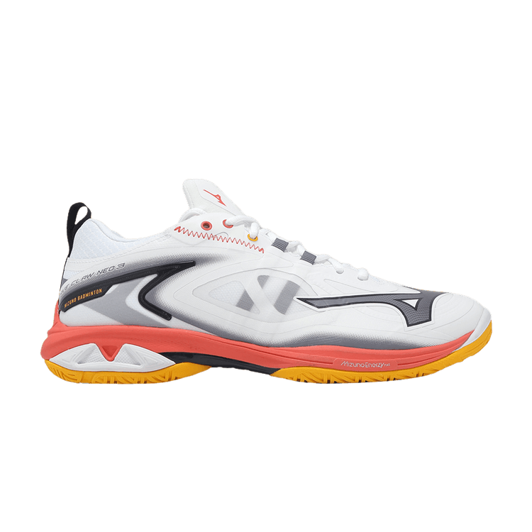 Mizuno Wave Claw Neo 3 Wide 'White Grey Pink'