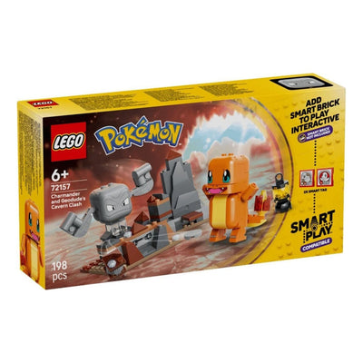 LEGO Pokemon SMART Play Charmander and Geodude's Cavern Clash