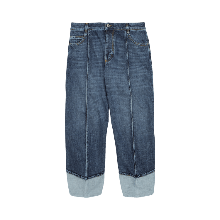 Bottega Veneta Denim Trousers 'Mid Blue'