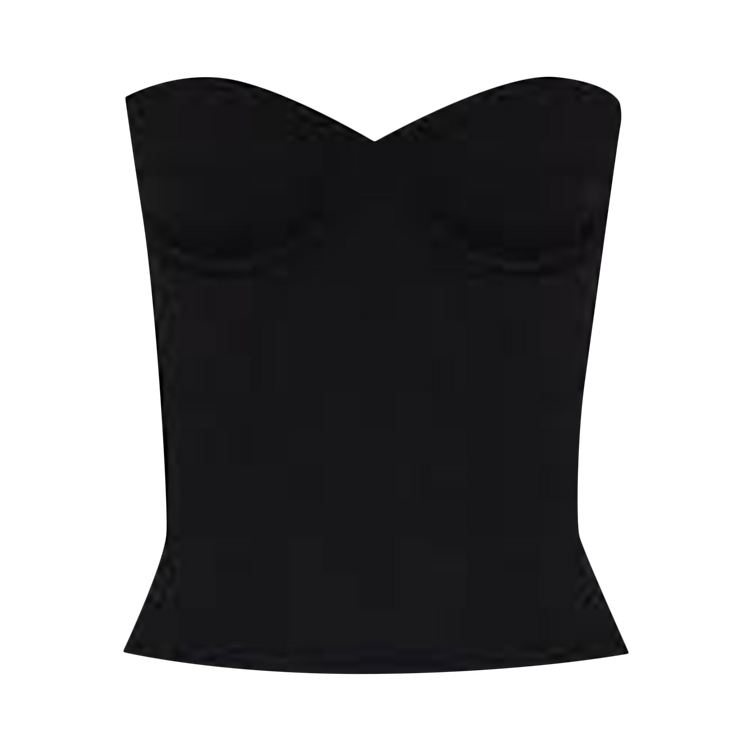 Balenciaga Bustier Top 'Black'