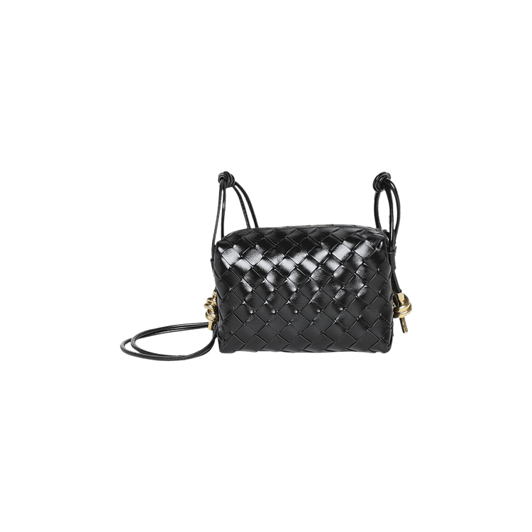 Bottega Veneta Mini Loop Camera Bag 'Black/Medium Brass'