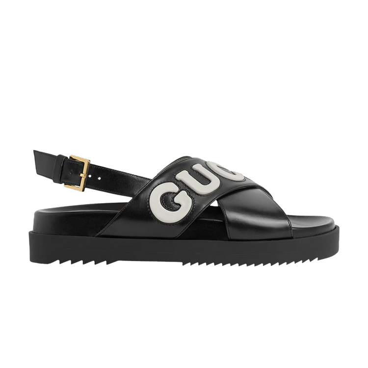 Gucci Wmns Crossover Sandal 'Black White'