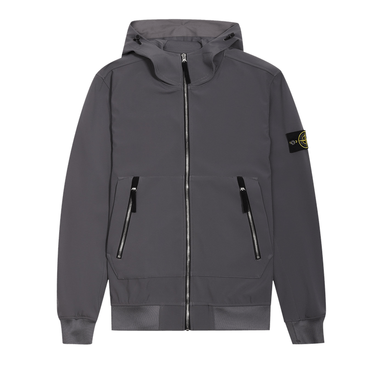 Stone Island Soft Shell Light Jacket 'Blue/Grey'