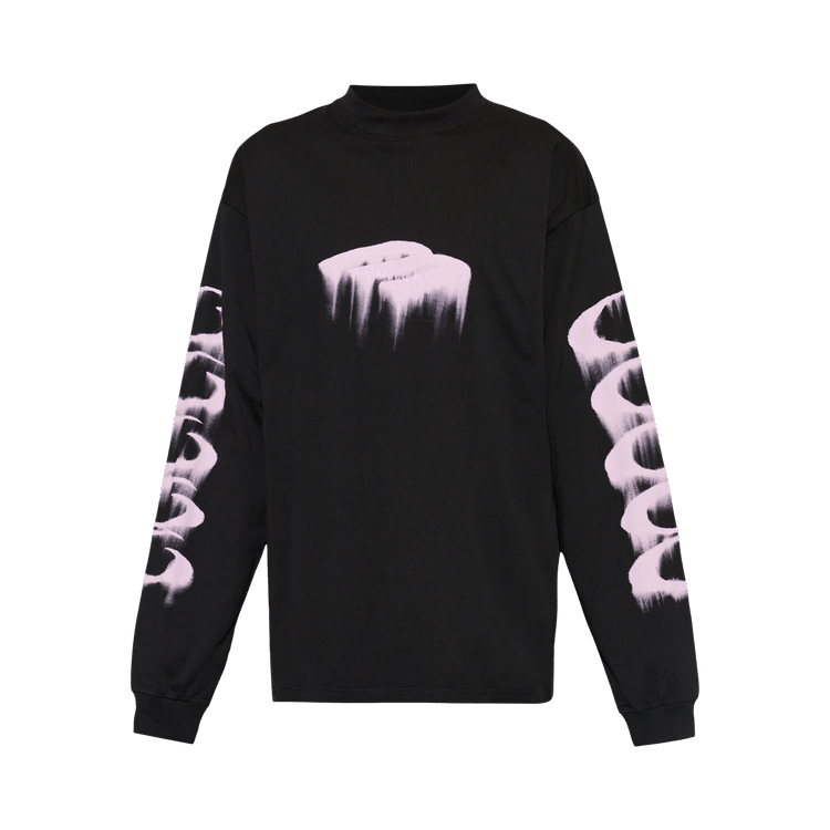 Balenciaga Long-Sleeve T-Shirt 'Black'