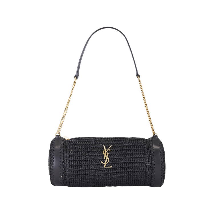 Saint Laurent Cassandre Small Cylinder Bag 'Noir'