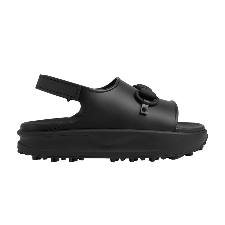 Gucci Horsebit Flatform Sandal 'Black'