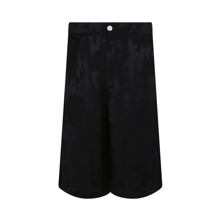 Alexander McQueen Logo Jacquard Shorts 'Black'