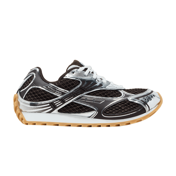 Bottega Veneta Wmns Orbit Low Top Lace-Up 'Fondant Silver'