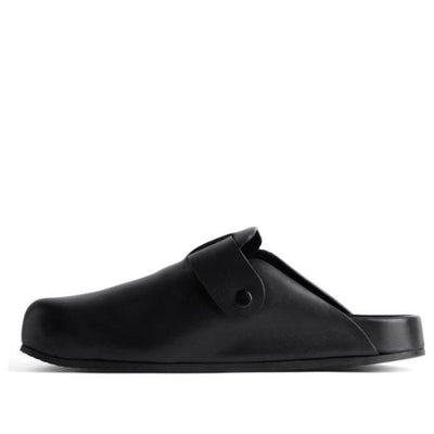 (WMNS) Balenciaga Sunday Leather Clogs 'Black'