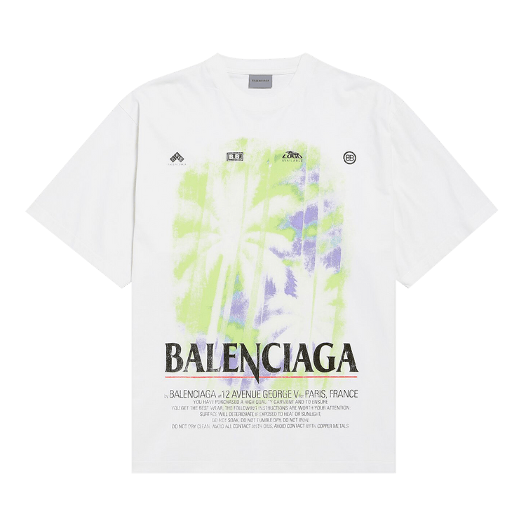 Balenciaga Medium Fit T-Shirt 'White'
