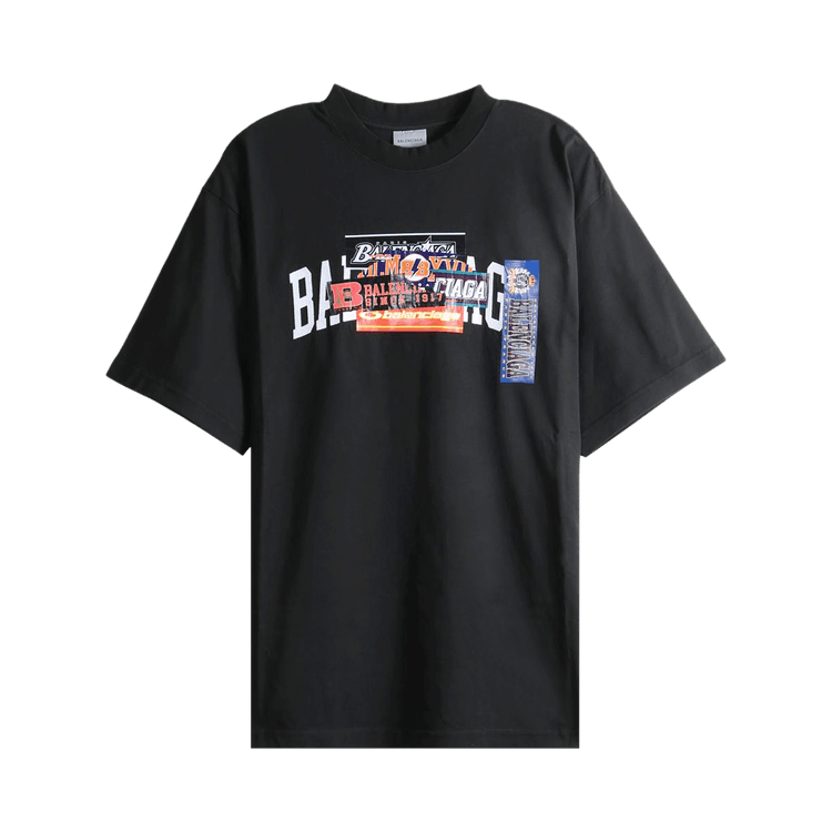 Balenciaga Medium Fit T-Shirt 'Black'