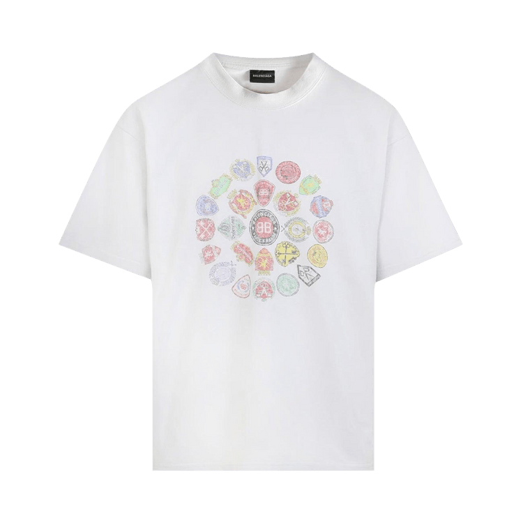 Balenciaga Medium Fit T-Shirt 'Dirty White'
