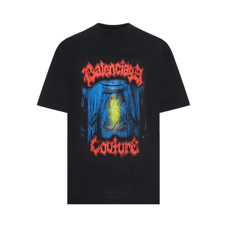 Balenciaga Medium Fit T-Shirt 'Black'