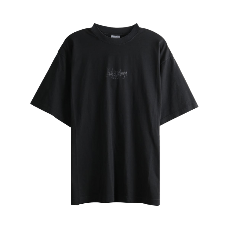Balenciaga Medium Fit T-Shirt 'Black'