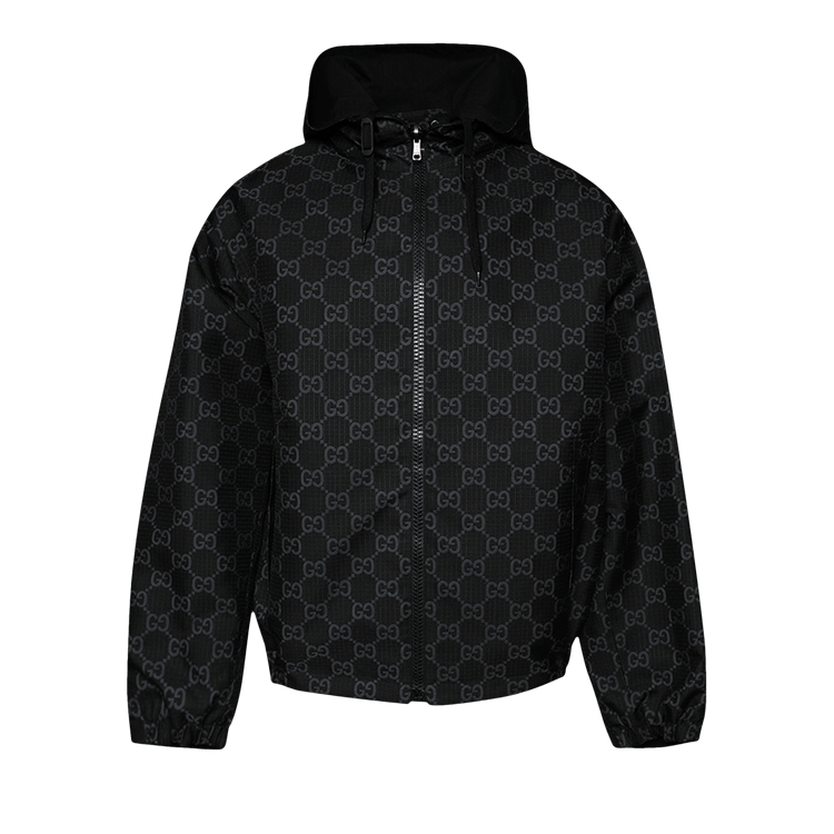 Gucci Reversible Ripstop Nylon Jacket 'Black/Mix'
