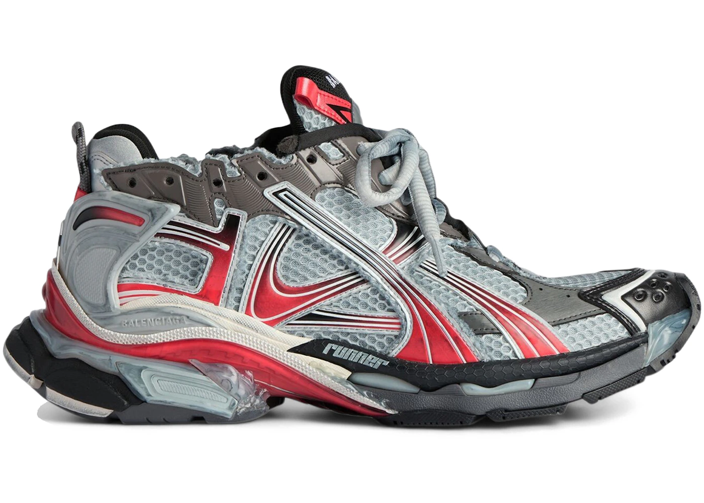 Balenciaga Runner Gradient Grey Red Black