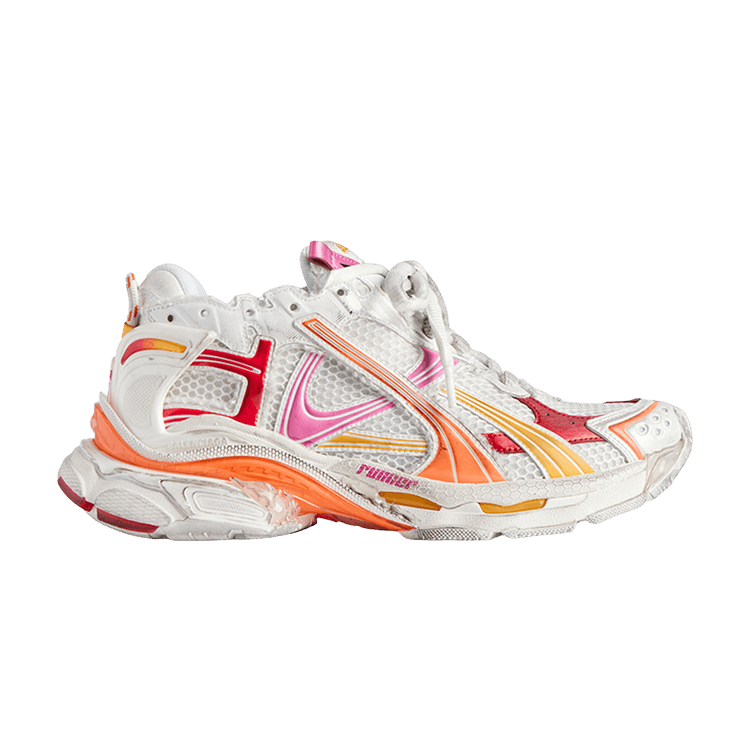 Balenciaga Runner 'White Orange Pink'