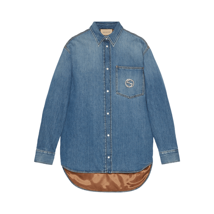 Gucci Eco Washed Denim 'Blue/Multicolor'