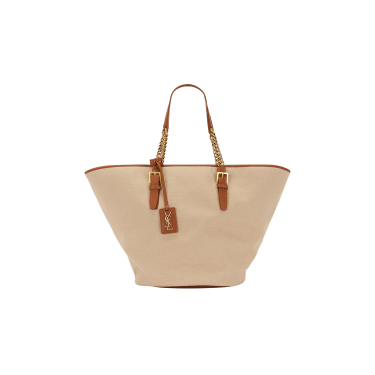 Saint Laurent Lauren Cabas Bag 'Desert Dust/Brick'