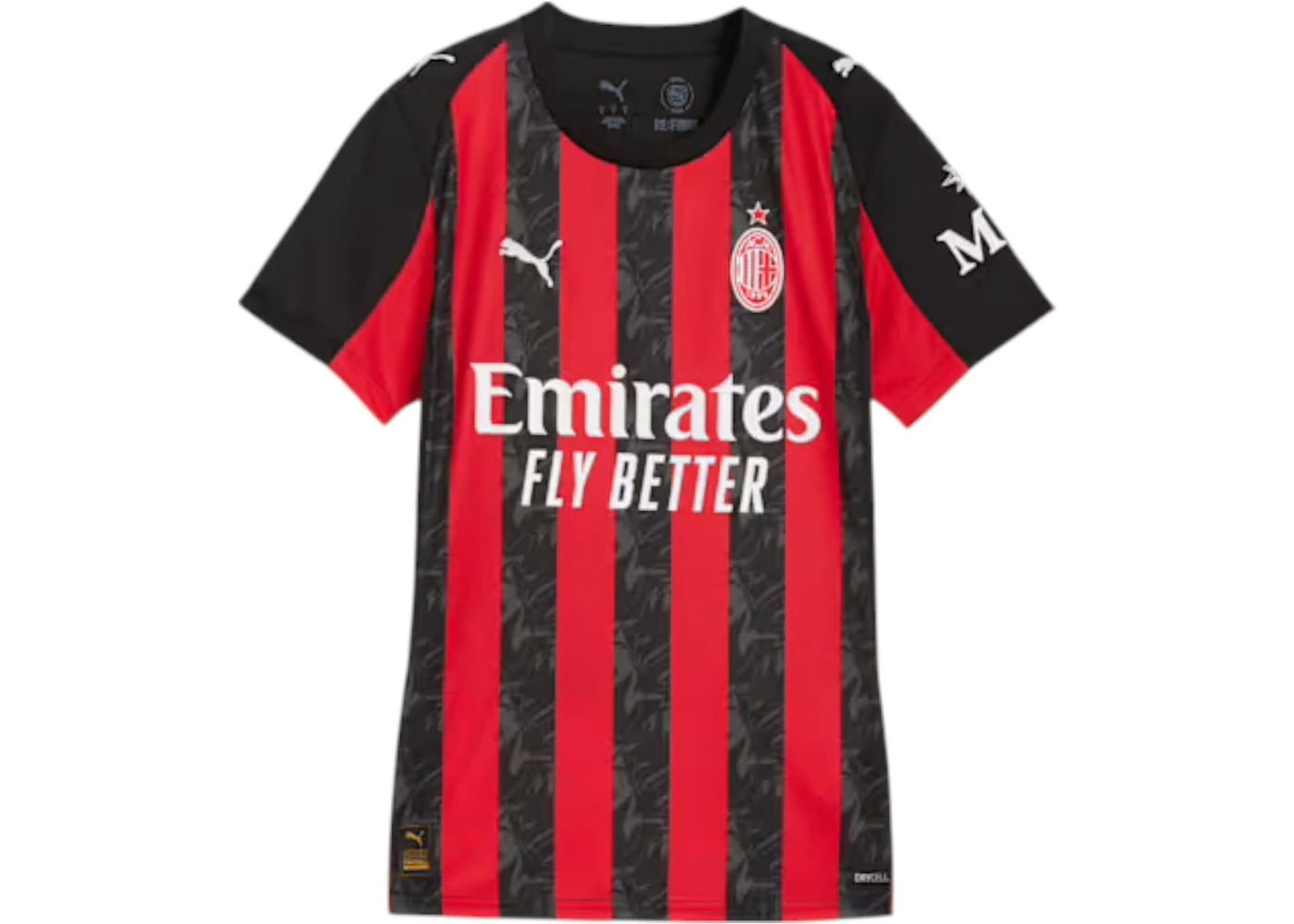 Puma AC Milan '25/'26 Women's Home Replica Jersey For All Time Red/Black