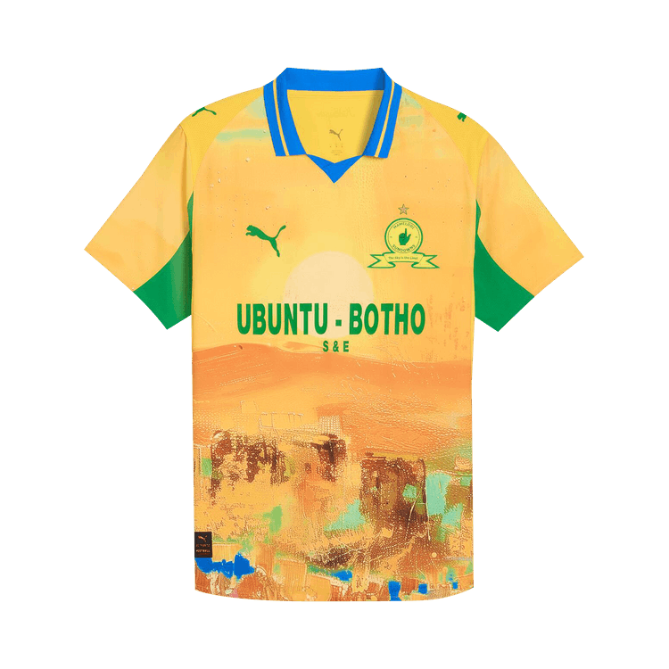 Puma x KidSuper MSFC Jersey Replica (Mamelodi Sundown) 'Pale Yellow/Fast Green'