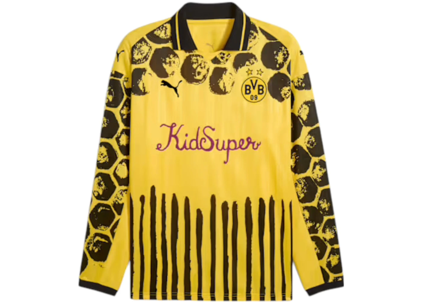 Puma KidSuper Borussia Dortmund Jersey Faster Yellow/Black