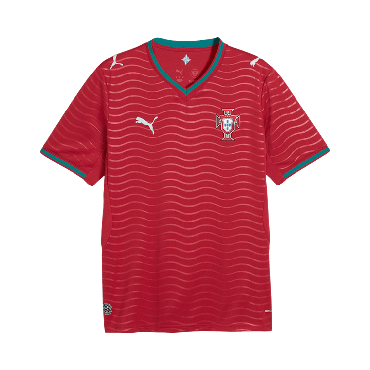 Puma Portugal 2026 Home Jersey 'Club Red-Green Lagoon'