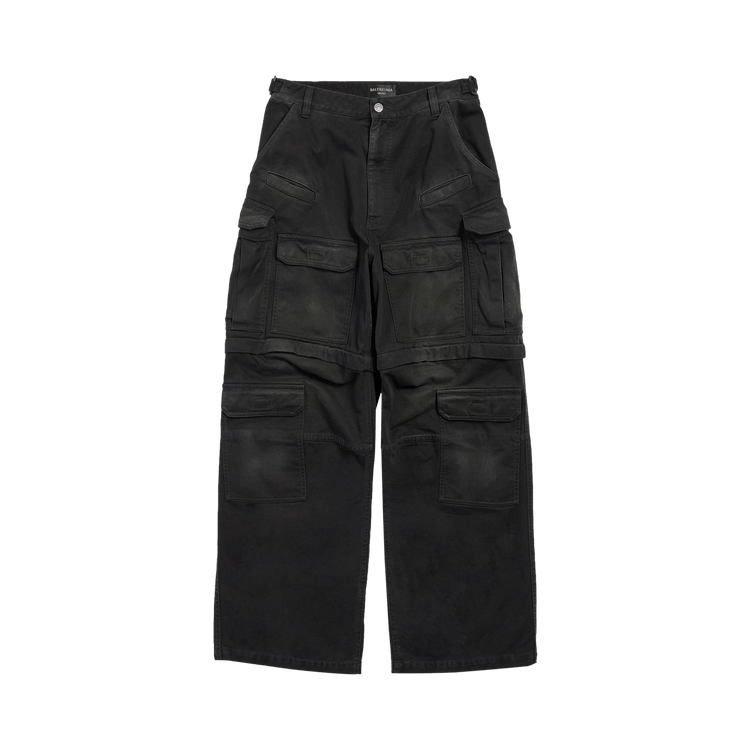 Balenciaga Cargo Pants 'Sunbleached Black'