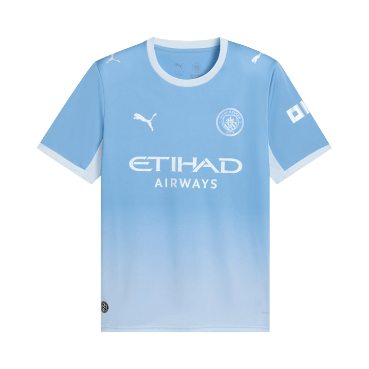 Puma Manchester City Home 'Team Light Blue/Icy Blue Measure'