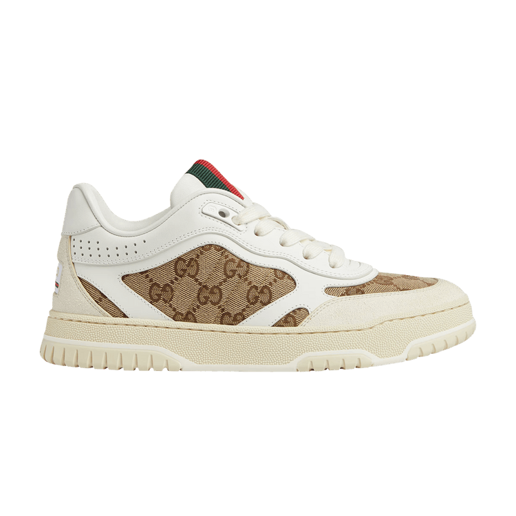 Gucci Wmns Re-Web Sneaker 'GG Canvas - White Beige'
