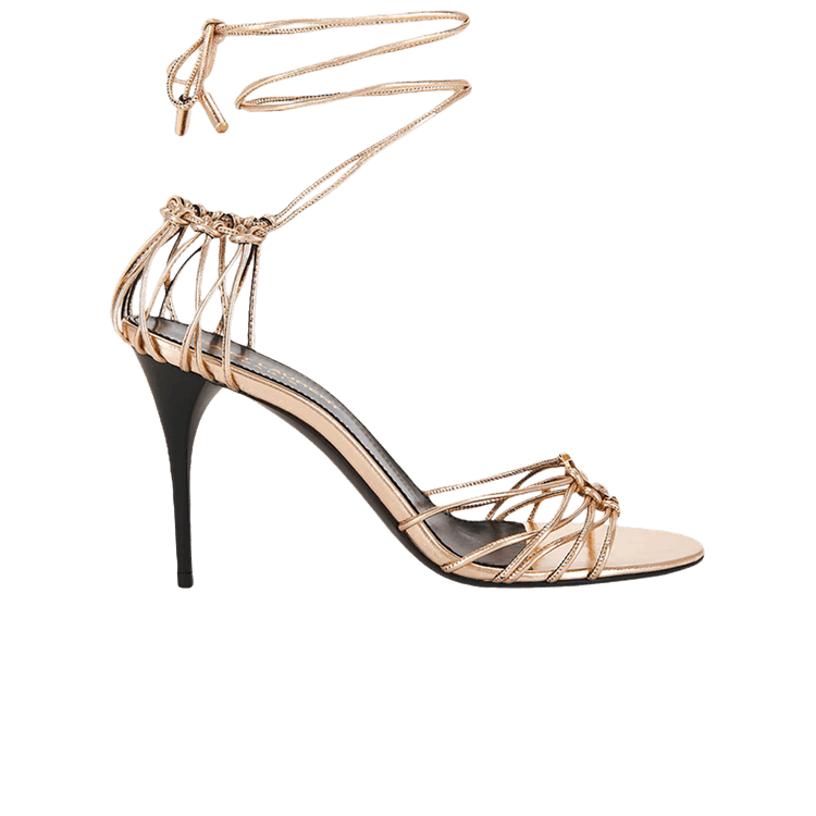 Wmns Saint Laurent Babylone Sandal 'Metal Soft Rose'