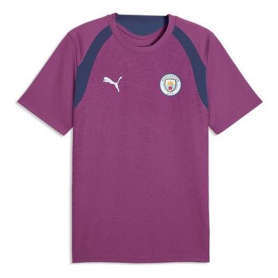 PUMA x Manchester City Slim Training Jersey 'Plum Wine Blue Jewel'