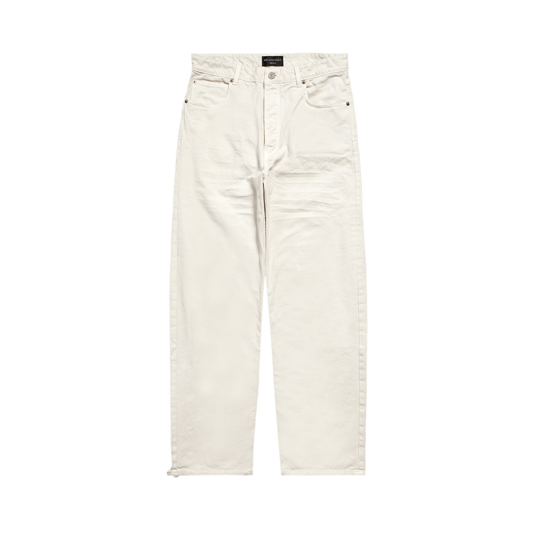 Balenciaga Loose Fit Jeans 'White'