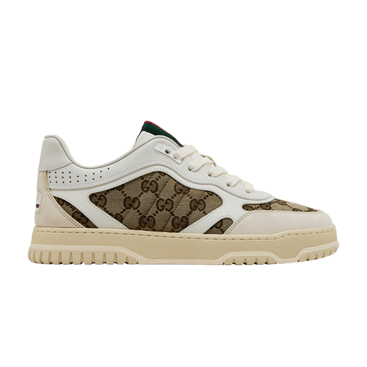 Gucci Re-Web Sneaker 'GG Canvas - White Beige'