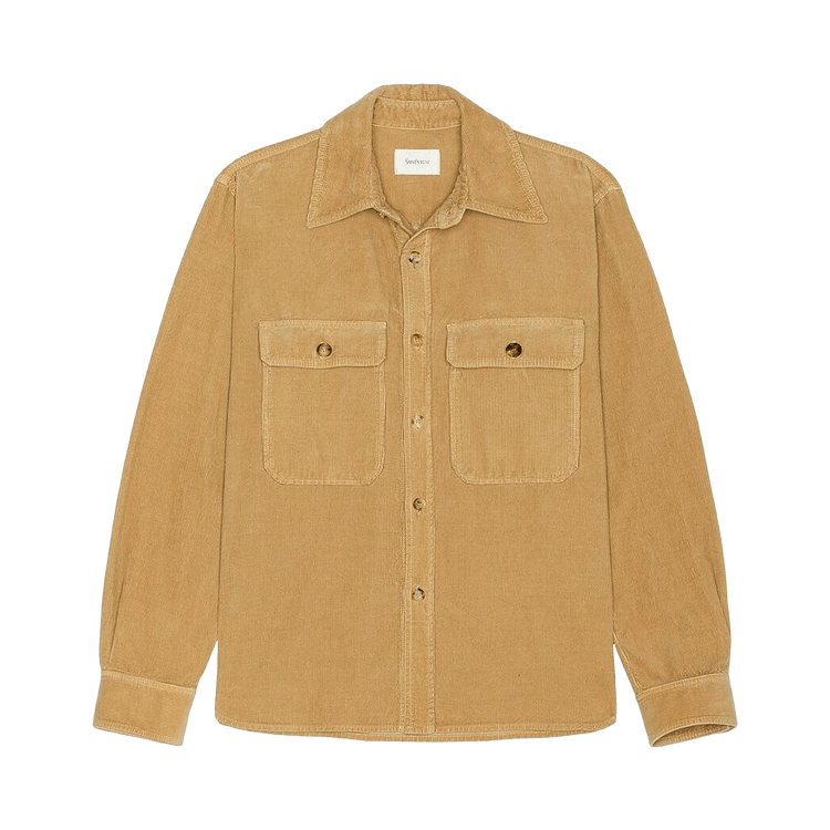 Saint Laurent Fall Overshirt 'Dry Wood'