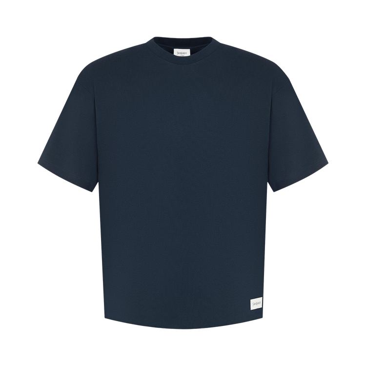 Saint Laurent Jersey T-Shirt 'Navy'