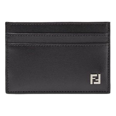 Fendi SS26 FF Squared Card Holder 'Black'