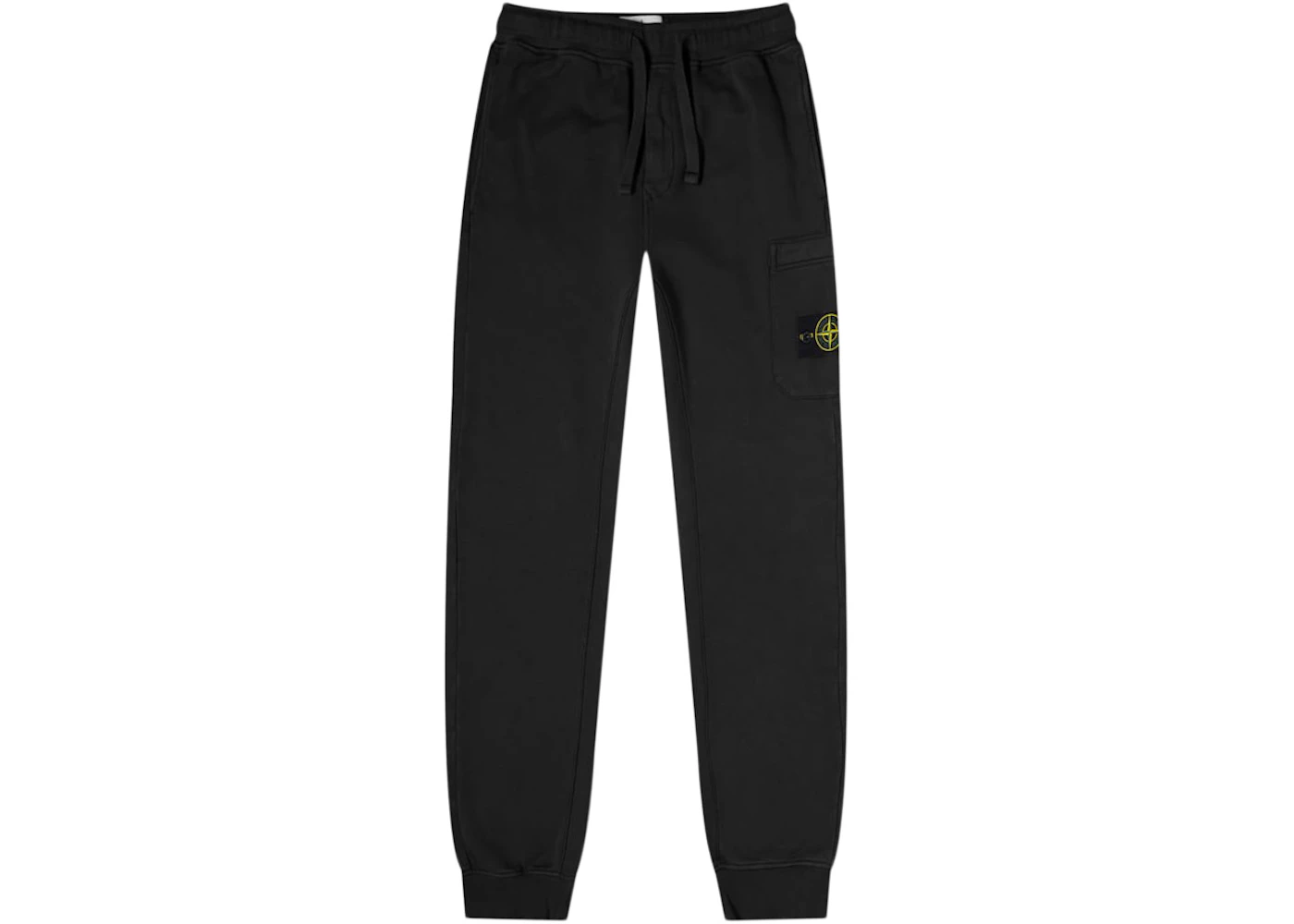 Stone Island Garment Dyed Pocket Sweatpants Black