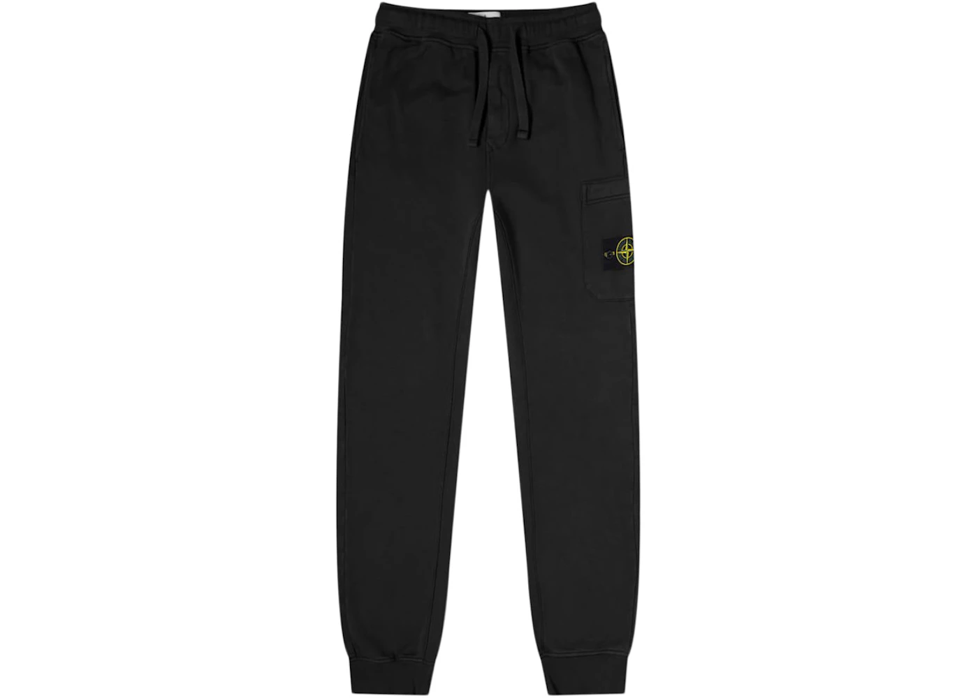 Stone Island Garment Dyed Pocket Sweatpants Black