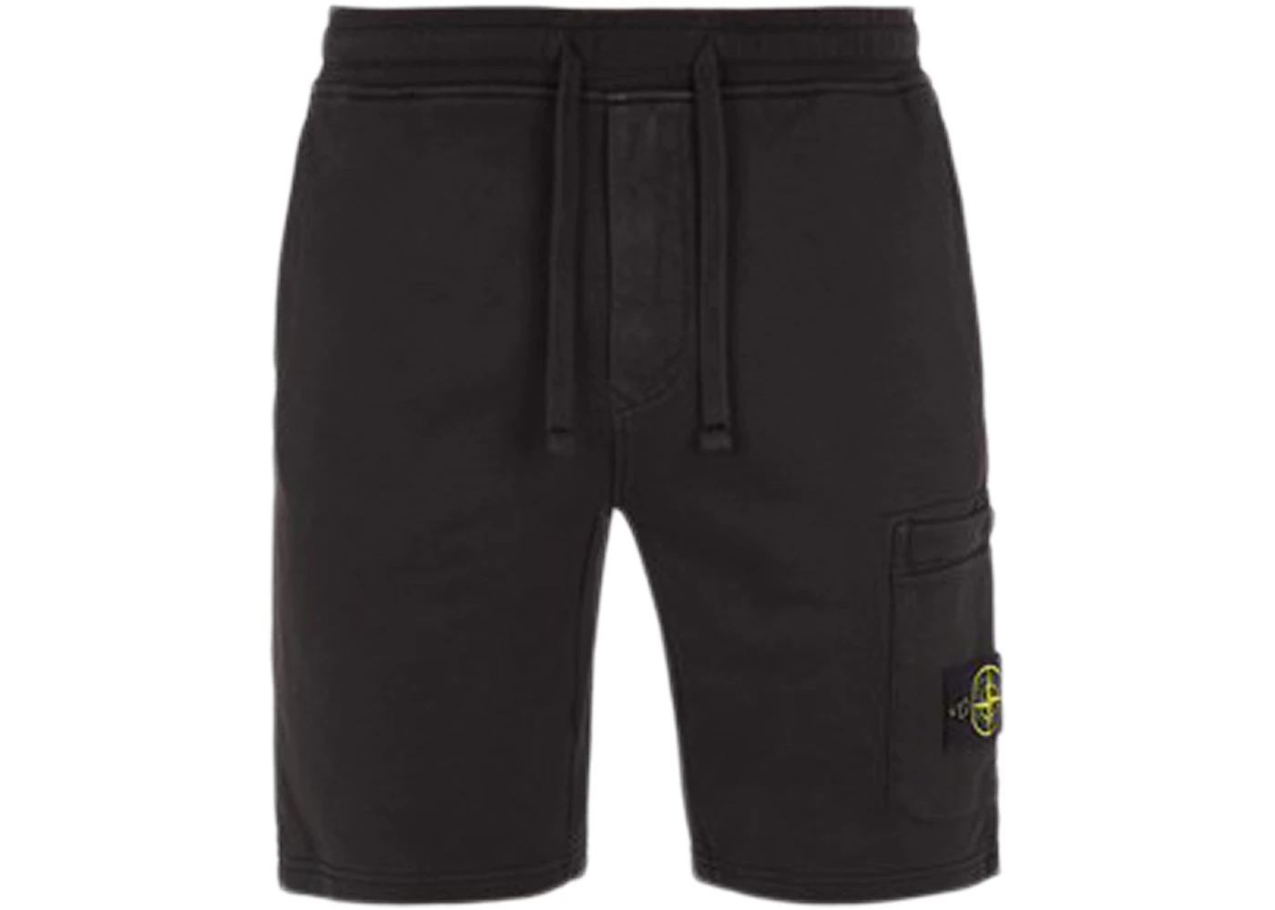 Stone Island Regular Fit Cargo Bermuda Shorts Black