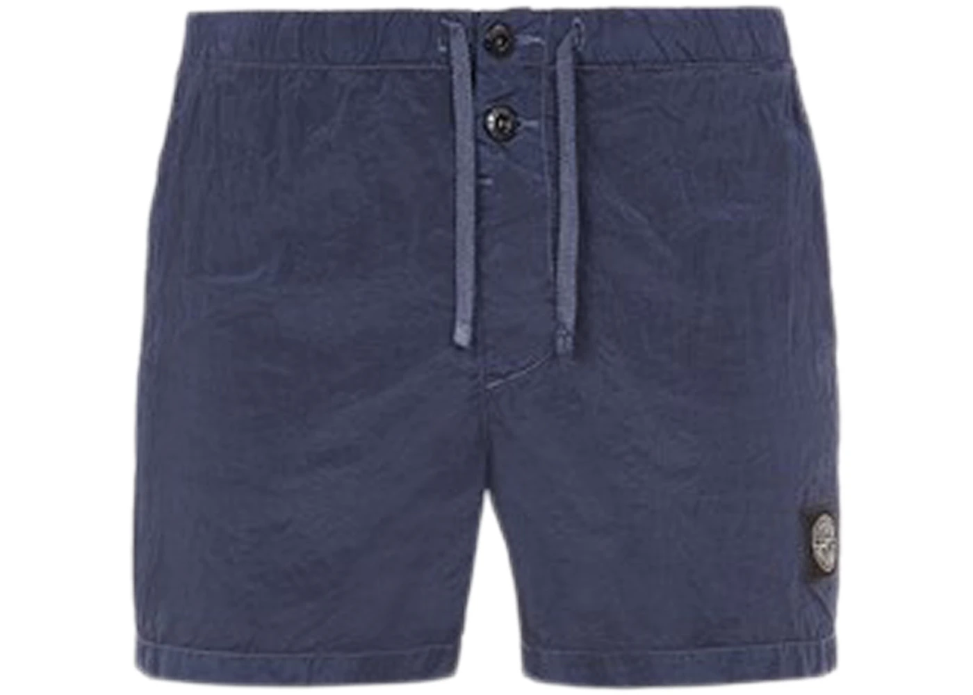 Stone Island Slim Fit Metal Nylon Swim Trunks Navy Blue