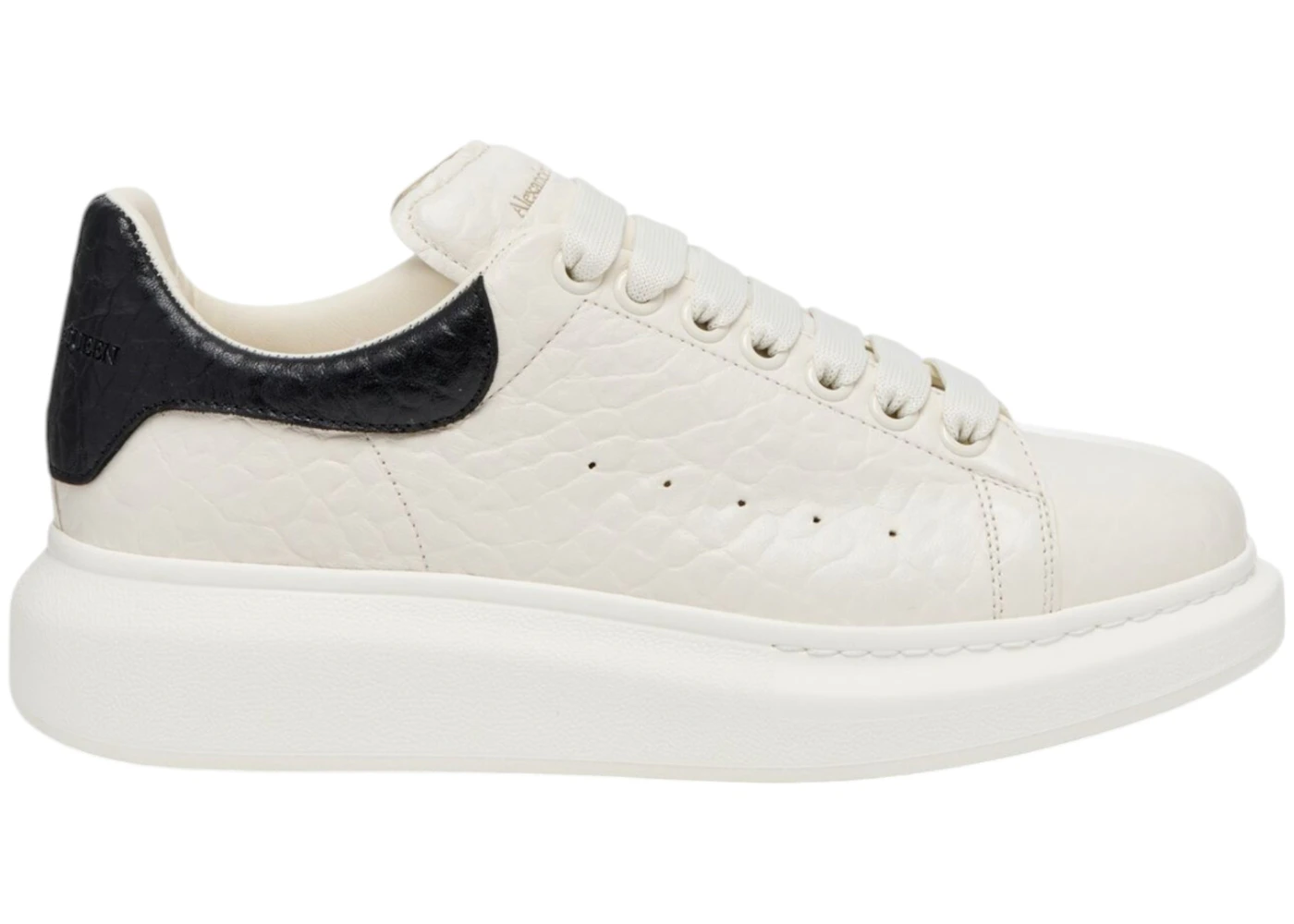 Alexander McQueen Oversized Off White Black