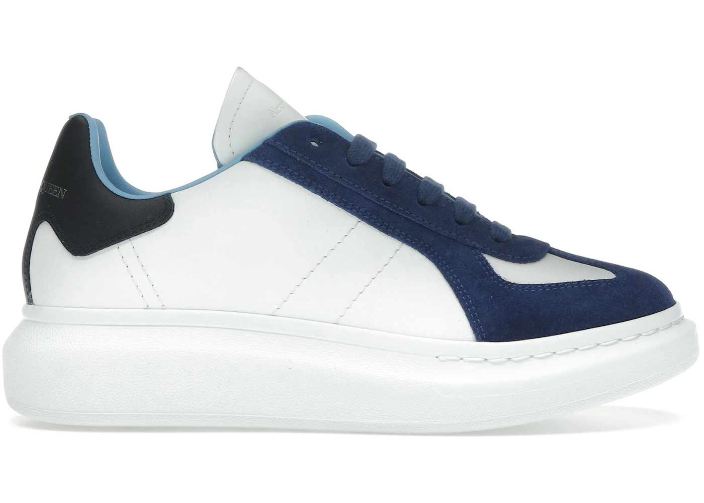 Alexander McQueen Oversized Retro Blue White