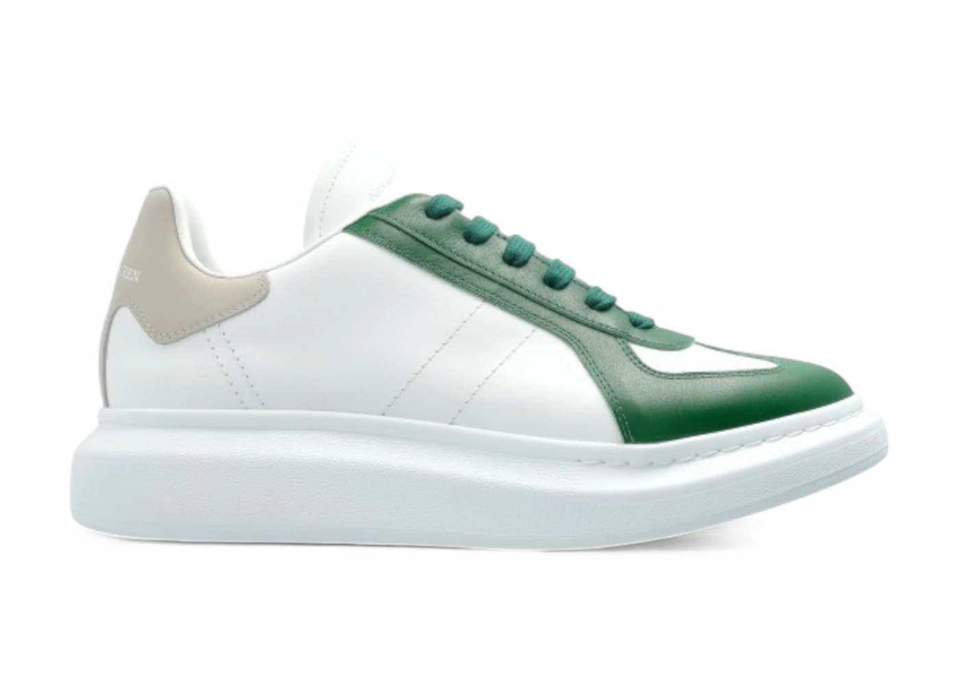 Alexander McQueen Oversized Retro White Green (Women's)