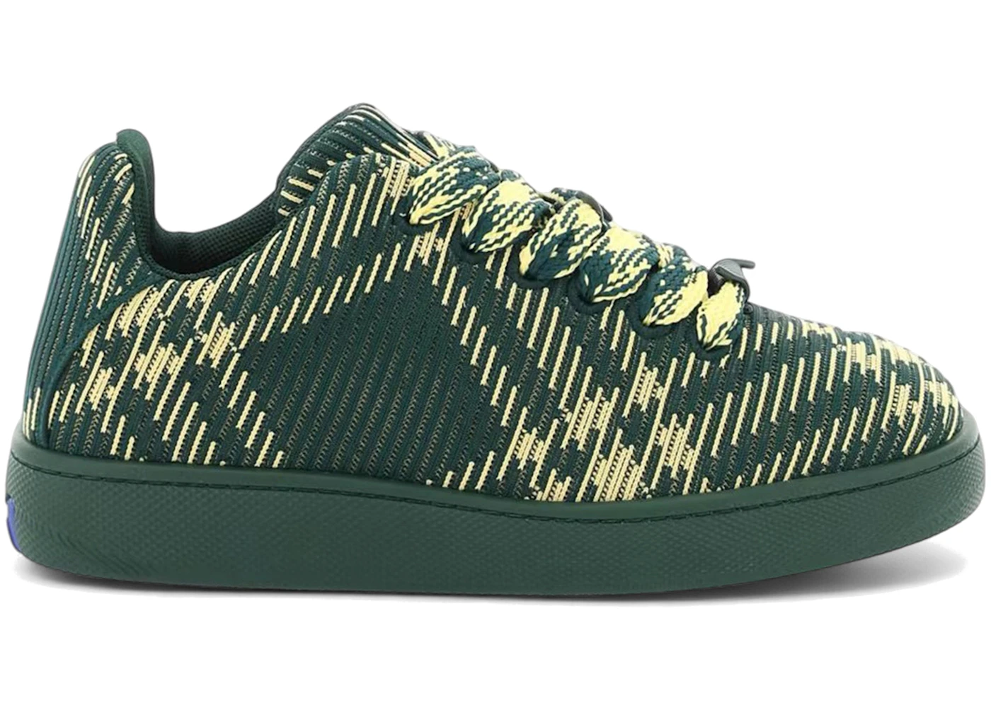 Burberry Check Knit Box Sneaker Green