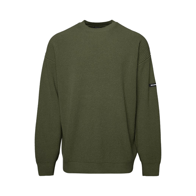Balenciaga Crewneck Sweater 'Khaki'