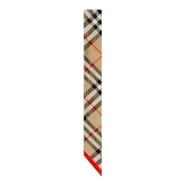 (WMNS) Burberry 25 Burberry House Check Silk Scarf 'Beige'