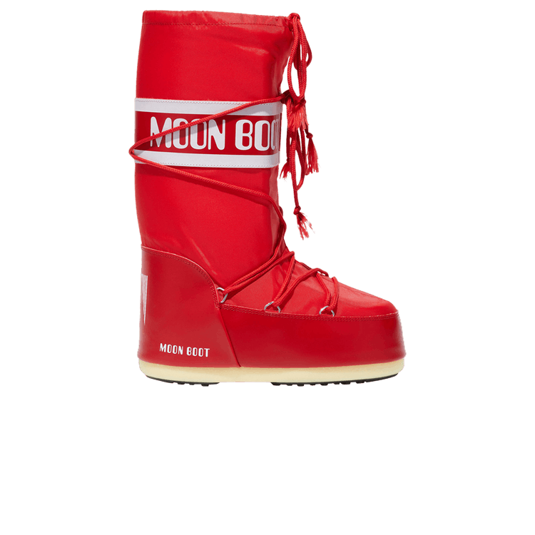 Moon Boot Icon Nylon Boot 'Red'